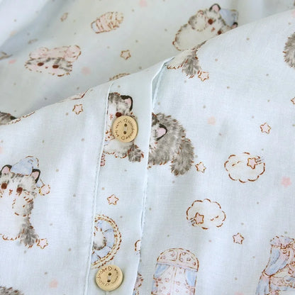 Women's 100% Cotton Cute Kawaii Pj Sets