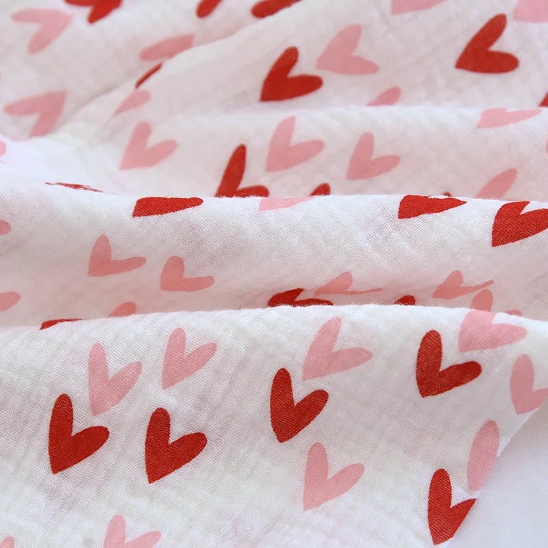 Pink & Red Love Heart Pj Set