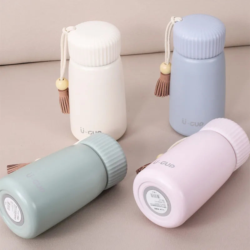 pink mini water bottle 