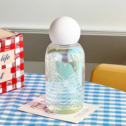 Whimsy Glass Mini Water Bottles