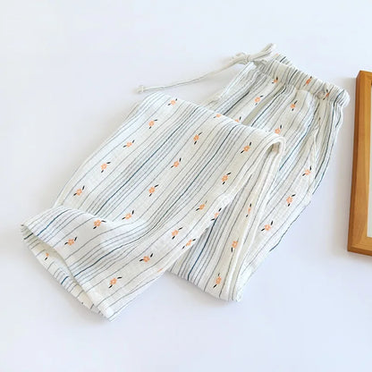Cotton Comfy Floral Lounge Bottoms