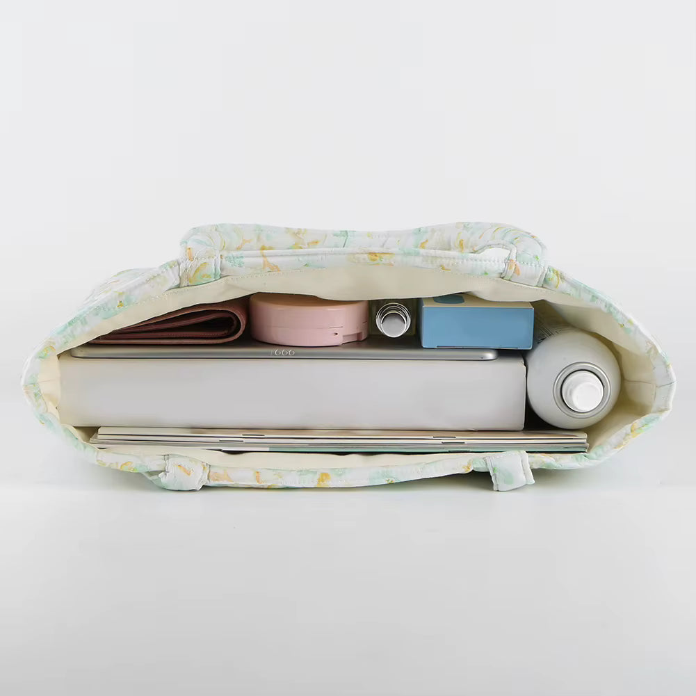 Floral Quilted Tote Bag - All Colours