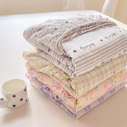 Ditsy Floral Fitted Sheet & Pillowcase Set