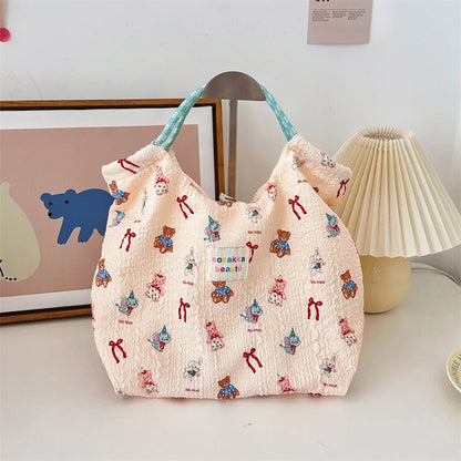 Teddybear & Bow Bento Handbag