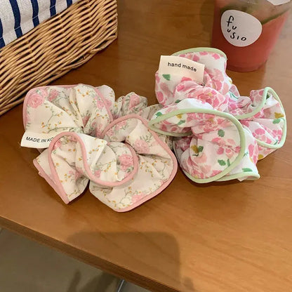 handmade cotton scrunchie