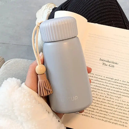 grey mini flask 