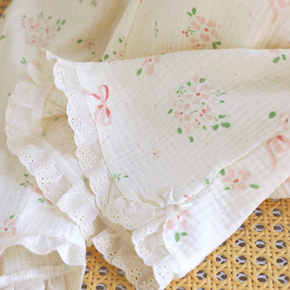 Sweet Floral Cotton Pyjamas Bottoms