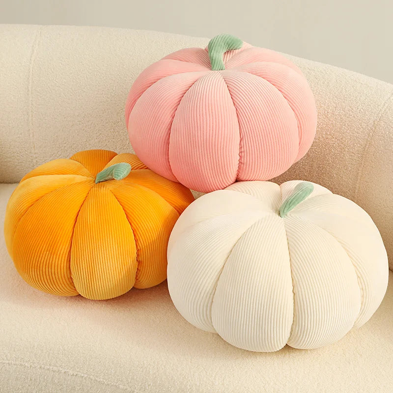 Velvet Pumpkin Shape Pillows