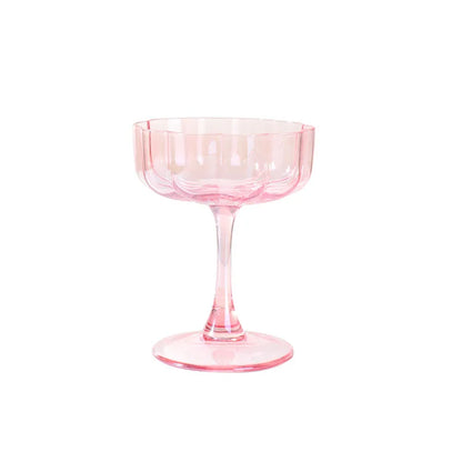 Ottilie Glass Petal Champagne Glass