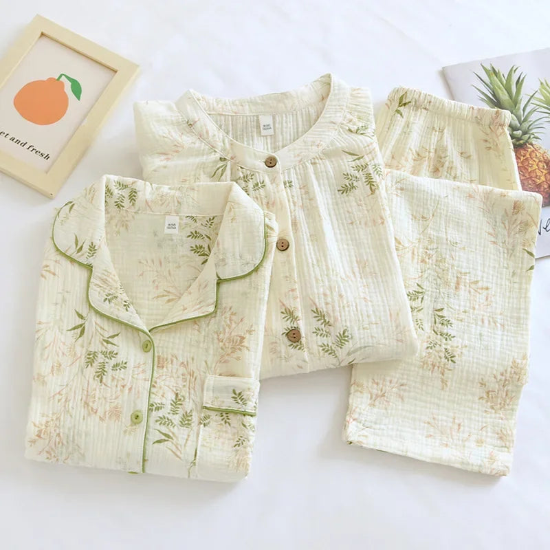 Floral Meadow Cotton Pyjamas