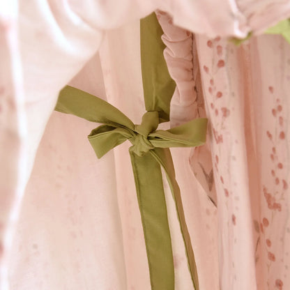 Pink & Green Kimono Wrap Floral Pyjamas