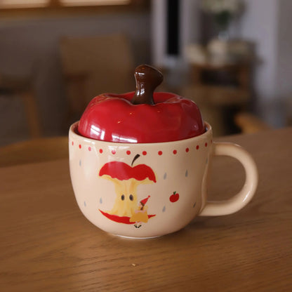 Apple Shape Coffee Cup Set