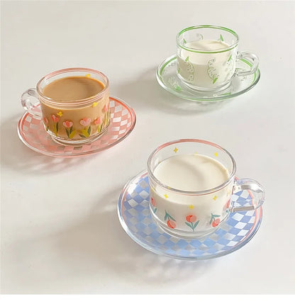 Floral Tea Party Cup & Saucer