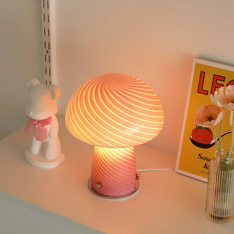 Retro Mushroom LED Lamp