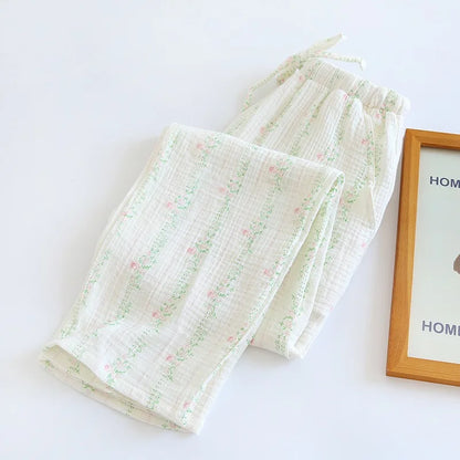 Cotton Comfy Floral Lounge Bottoms