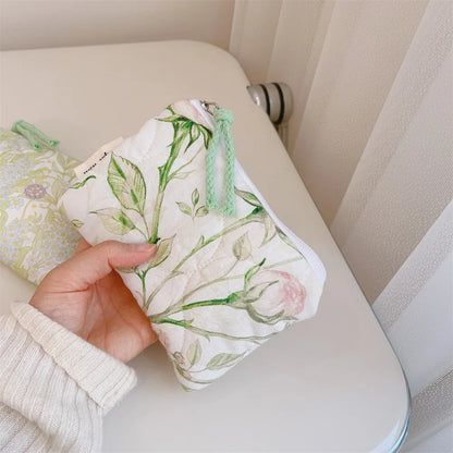 floral make up bag 