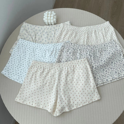 cotton pointelle pj shorts 