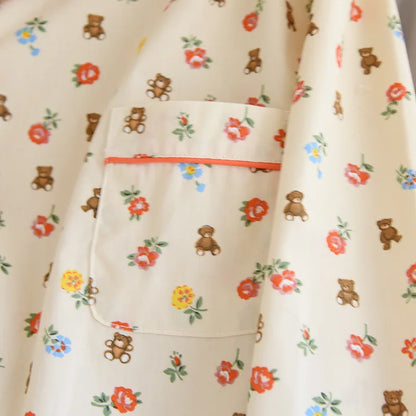Long Sleeve Teddybear Pjs