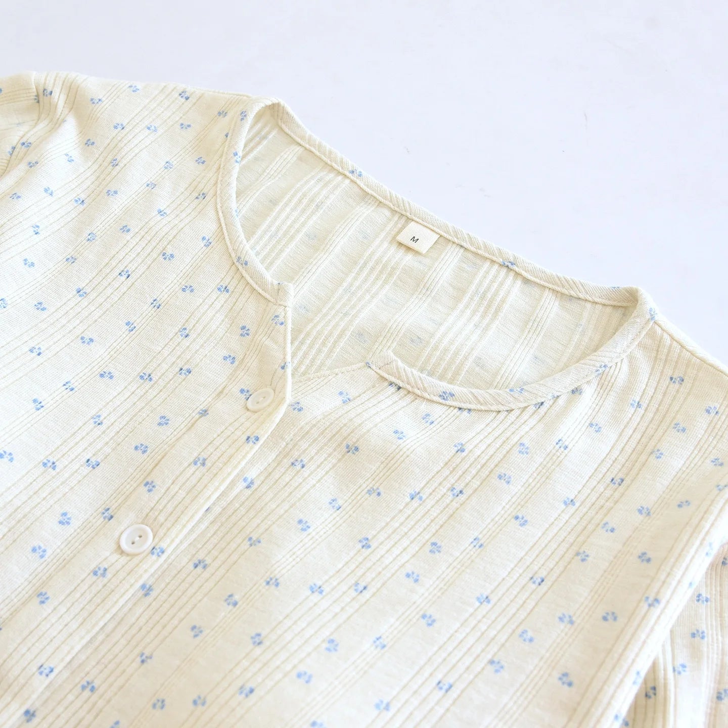 Women Pajamas with padded cups Spring summer Sleepwear Female 2 Piece Set Nightwear floral print Lady Pyjamas Loungewear Creative Femininity