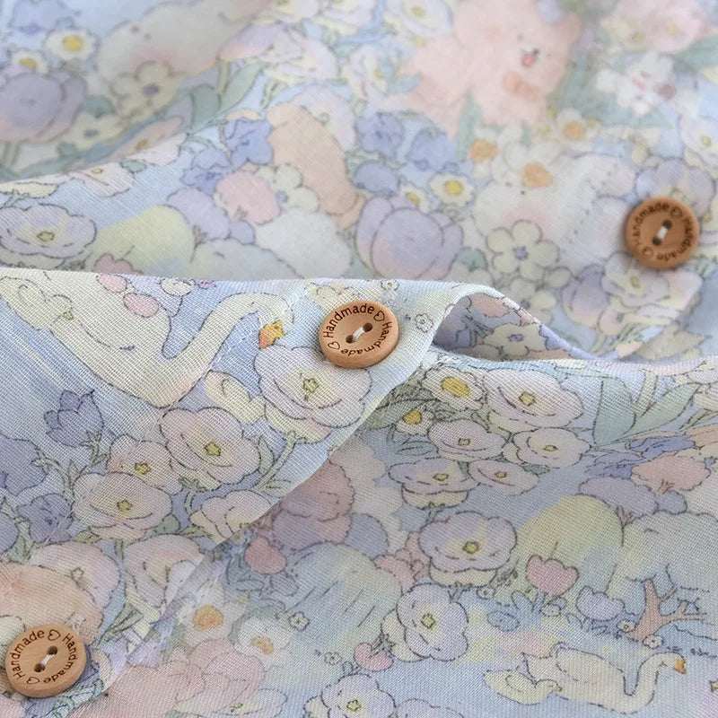 Coquette Lace Ruffle Pyjamas