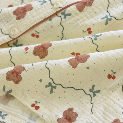 Teddy Bear & Bow Pjs