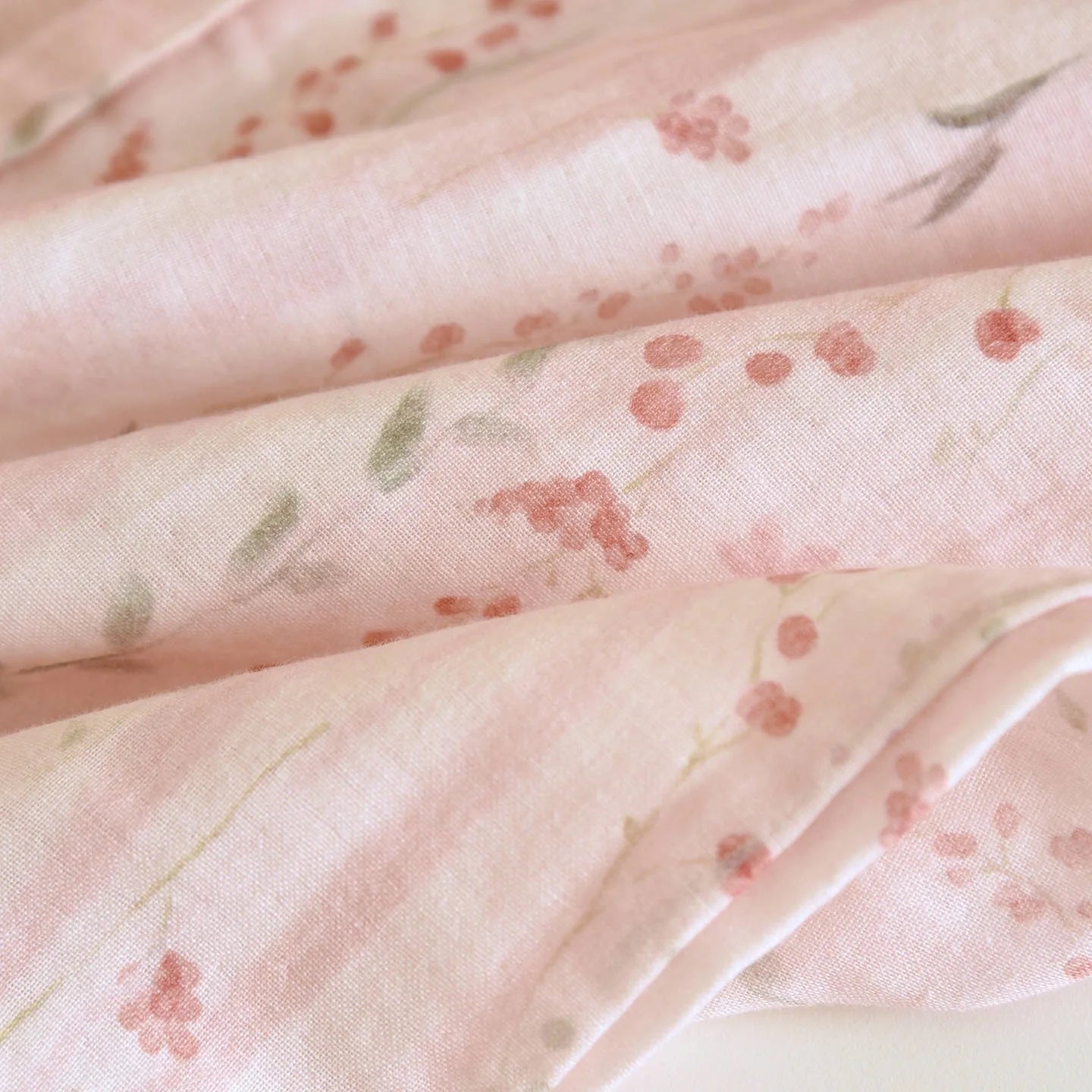 Pink & Green Kimono Wrap Floral Pyjamas