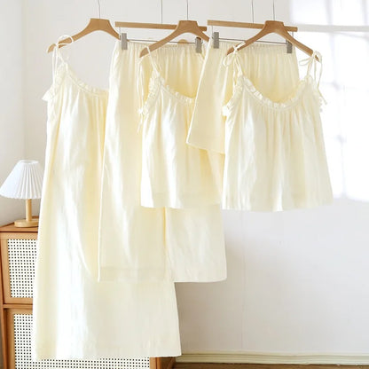 Spaghetti Strap Pastel Pyjama Set