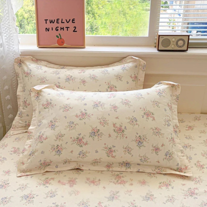 Pink Floral & Gingham Duvet Set - Creative Femininity