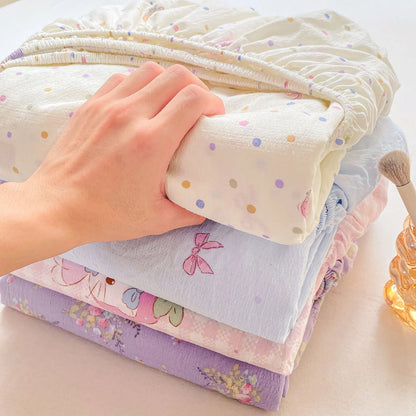ditsy floral fitted bed sheet 