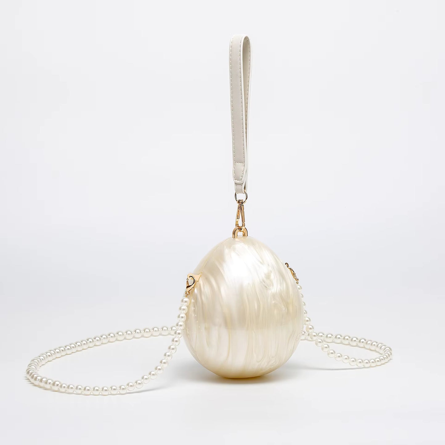 Pearl Egg Acrylic Handbag