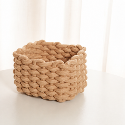Stylish Woven Storage Basket CreativeFemininity