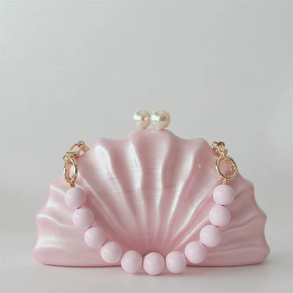Shell Shape Clutch Minaudière - All Colours
