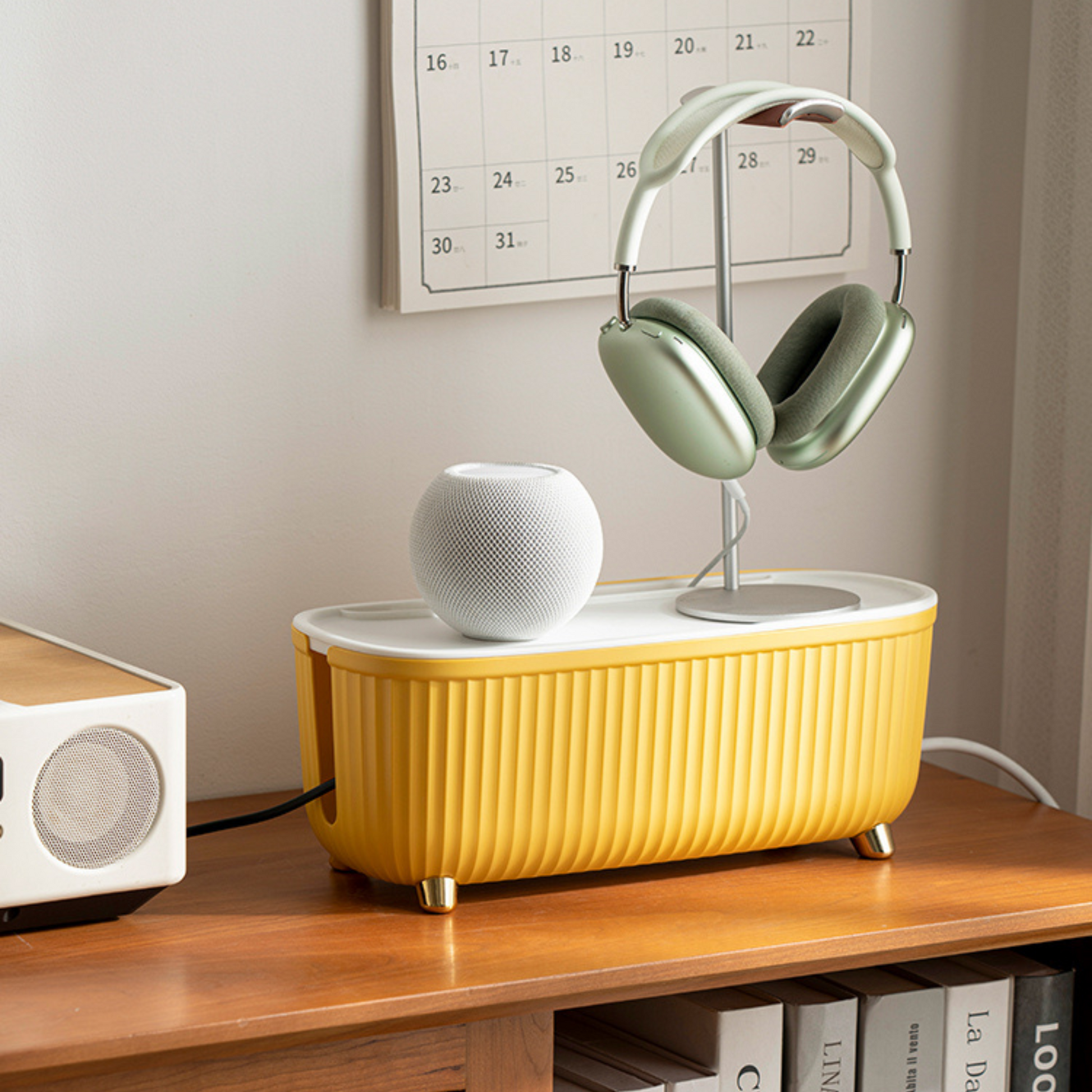 office desk cable storage box 