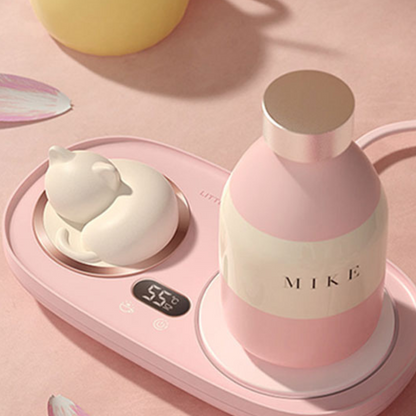 coffee heating coaster 