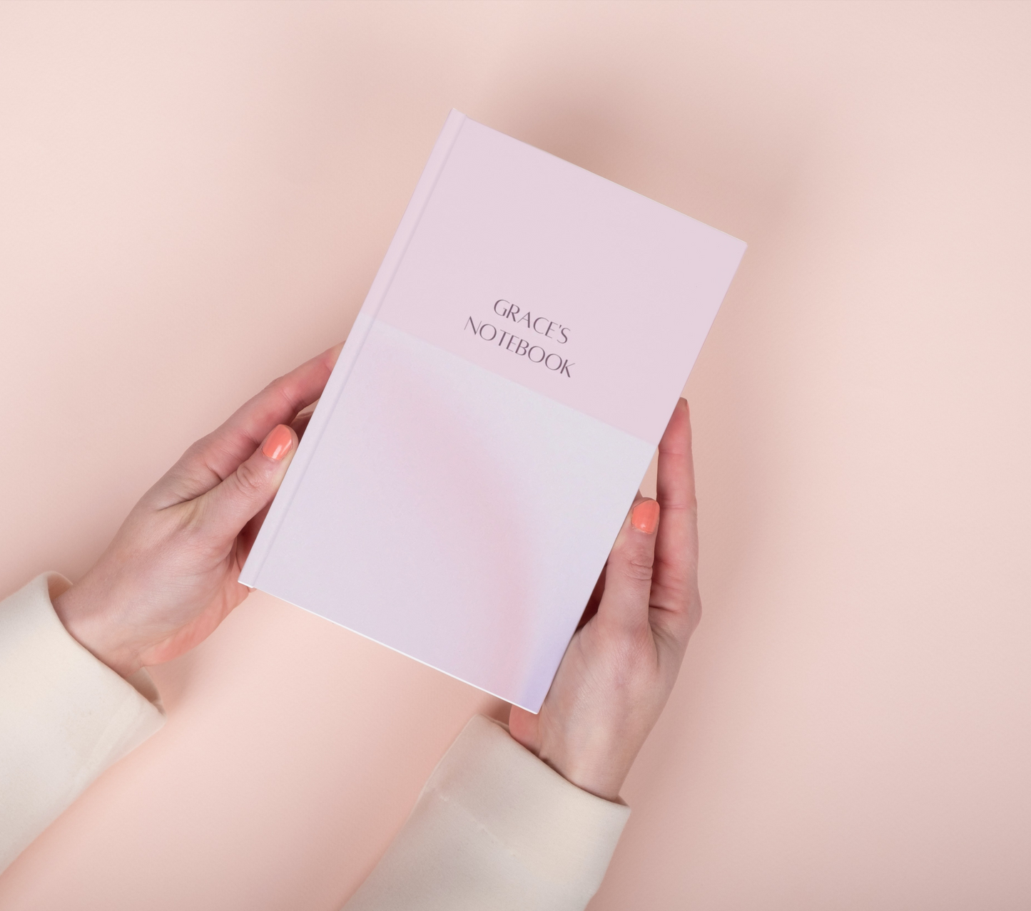 Pink Personalised Name Journal