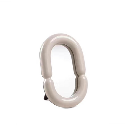 Thick Oval Vanity Mirror