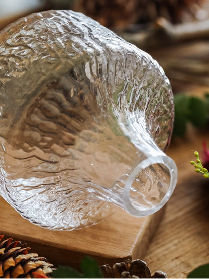 Glacial Nordic Glass Vase