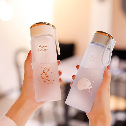 400ml Frosted Moon Water Bottle