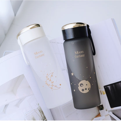 400ml Frosted Moon Water Bottle