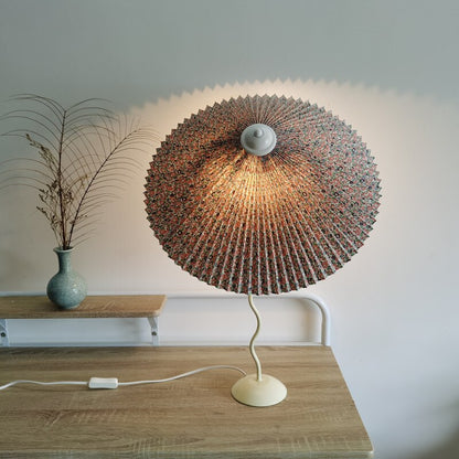 Pleated Umbrella Table Lamp