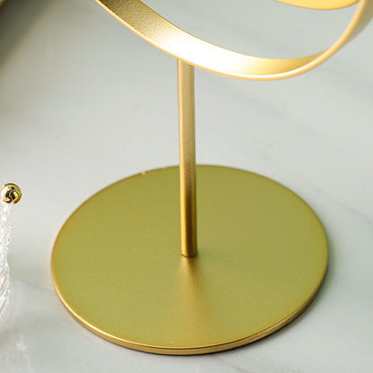 Round Gold Vanity Mirror