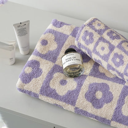 vintage style cotton towel 