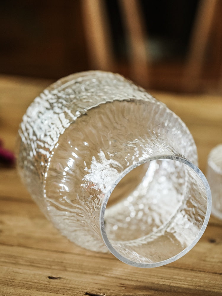 Glacial Nordic Glass Vase