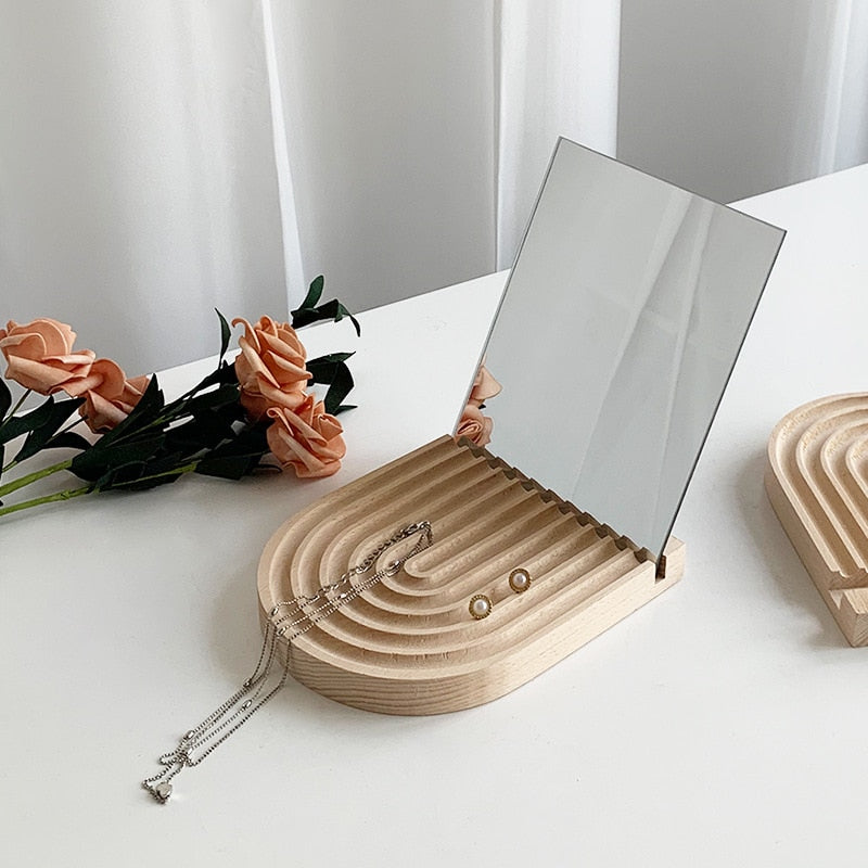 Creative Femininity Wooden Display Tray 