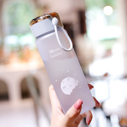 400ml Frosted Moon Water Bottle