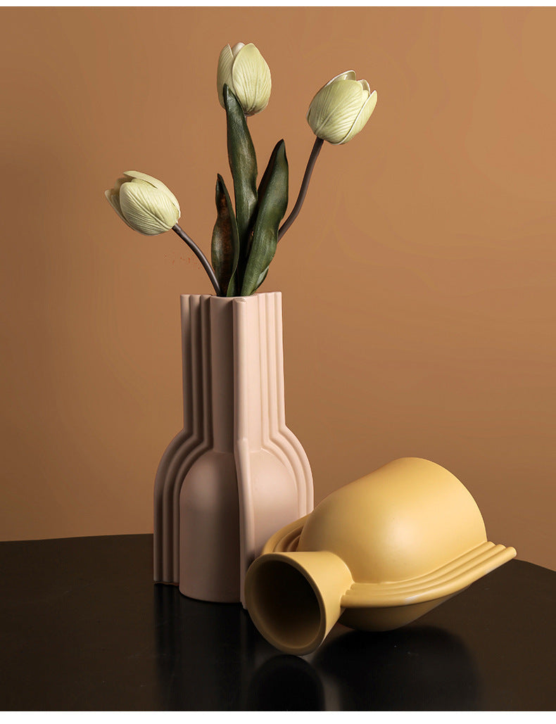 Modern Nordic Minimal Ceramic Vase