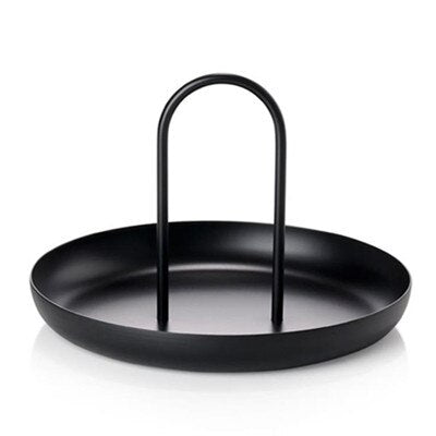 The Nordic Round Tray With Handle