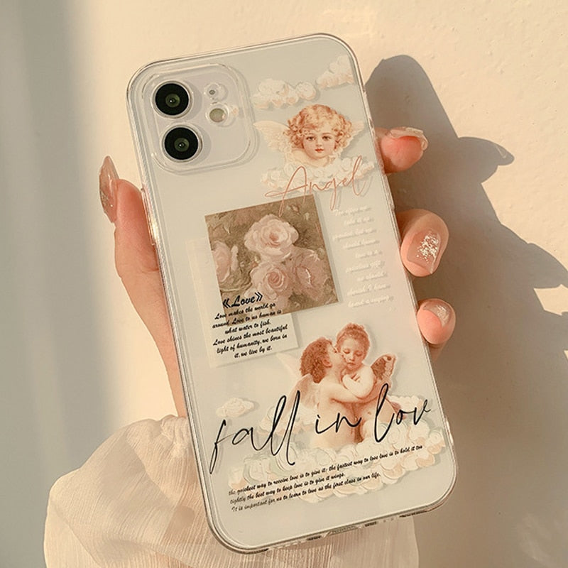 Romantic Fall In Love iPhone Case