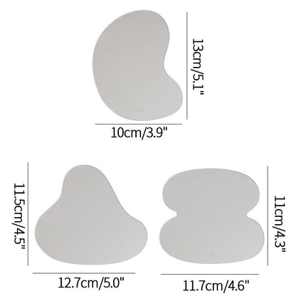 Wavy Mirrored Table Coasters