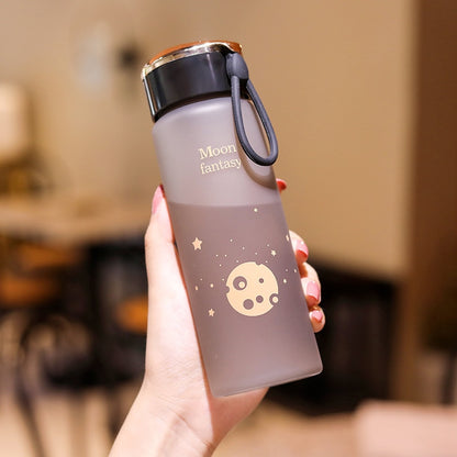 400ml Frosted Moon Water Bottle